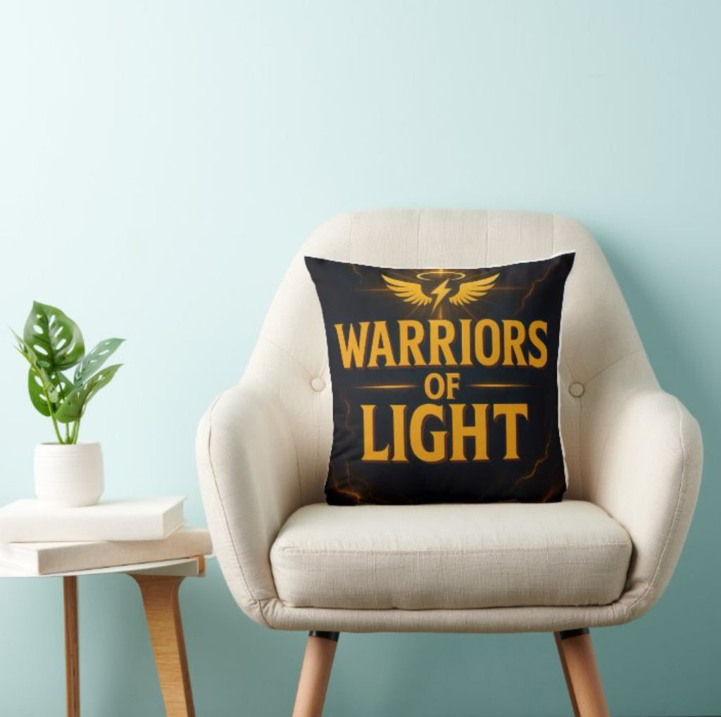 Warriors Throw Pillow