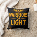 Warriors Throw Pillow